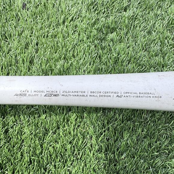 Marucci CAT8 BBCOR Baseball Bat 32/29 -3 AZ105 Alloy 2 5/8 AV2‎ MVWD Red White - Picture 3 of 10